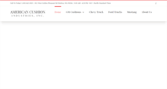 Desktop Screenshot of americancushionind.net
